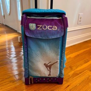 Figure Skating Zuca Bag with cushion seat.
